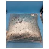 Reversible glitter pillow