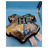 Harry Potter glitter pillow
