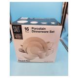 Salt porcelain dinnerware set