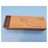 The pampered chef pink zebra high heel cake server