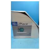 in place 12 inch floating corner shelf