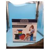 Foldable telescopic stool