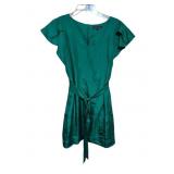 Collective Clothing 100% Silk Green Dress Size M