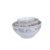 Vintage Lot of Nesting Serving Bowls