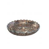 Vintage Silver City Flanders Poppy Footed Fruit