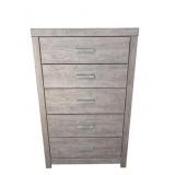 5-Drawer Chest of Drawers 54"x34"x15.5"