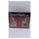 NEW Old Stock Doorware Bright Chrome Lever Locks