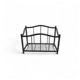 Metal Magazine Rack Bronze Finish