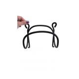 Wrought Iron Single Rolled Bathroom Towel Holder