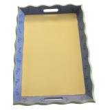 Painted Wood Serving Tray