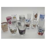 shot glasses