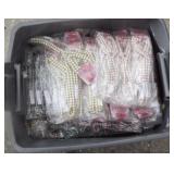 tub of costume, jewelry necklaces