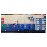 HARDWARE BIN WITH CONTENTS (10BINS) (ASSORTMENT OF SCREWS, SPRINGS, ETC.)
