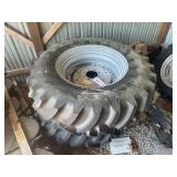 16.9-30 6 PLY TITAN R1 WITH WHEEL (2 PCS)