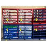 HARDWARE BIN WITH CONTENTS (6BINS)
