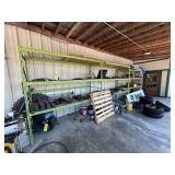 (2) 3-TIER METAL INDUSTRIAL RACKS