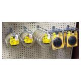 LARGE ASSORTMENT OF DEWALT WEED TRIMMER CHORD AND HEADS