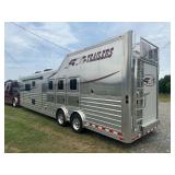 2019 4-STAR TRAILER ALUMINUM UTILITY HORSE TRAILER VIN: 4FKHG3623K0037328