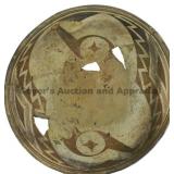 Long Beak Birds Mimbres Figural Bowl Long Beak Birds Mimbres Figural Bowl
