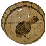 Parrot Like Ornate Bird Mimbres Figural Bowl Parrot Like Ornate Bird Mimbres Figural Bowl