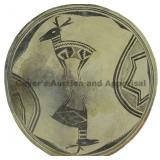 Pronghorn Antelope Mimbres Figural Bowl