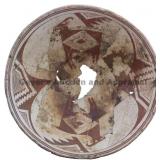 Mirrored Big Horn Sheep Mimbres Classic Bowl Mirrored Big Horn Sheep Mimbres Classic Bowl