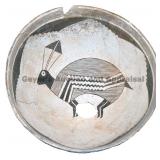 Rabbit Figural Mimbres Classic Bowl