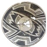 Segmented Reverse Mirrored Geometric Mimbres Segmented Reverse Mirrored Geometric Mimbres