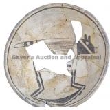 Bear or Coatimundi Figural Mimbres Classic Bowl Bear or Coatimundi Figural Mimbres Classic Bowl