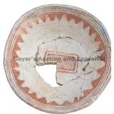 Triangle Pendant Rim Banded Mimbres Classic Bowl Triangle Pendant Rim Banded Mimbres Classic Bowl