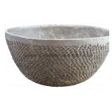 Full Exterior Indented Mimbres Bowl Full Exterior Indented Mimbres Bowl
