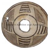 Quartered Ladder and Hachure Triangle Mimbres Bowl Quartered Ladder and Hachure Triangle Mimbres Bowl