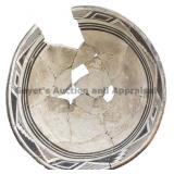 Quarted Alternating Rim Design Mimbres Bowl Quarted Alternating Rim Design Mimbres Bowl