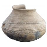 Corrugated Mid Indented Mimbres Jar Corrugated Mid Indented Mimbres Jar