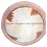 Radiating Four Blade Sawtooth Mimbres Bowl Radiating Four Blade Sawtooth Mimbres Bowl