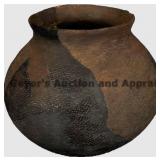 Large Incised Flare Rim Mimbres Jar Large Incised Flare Rim Mimbres Jar