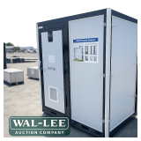 New Portable Bathroom w/ Shower L51'in.xW79'in.xH89'in. White/ Black Frame