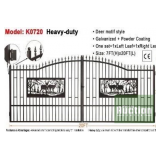 Deer motif style Galvanized + Powder Coating One set=1xLeft Leaf+1xRight Leaf Size: 7FT(H)x20FT(L)