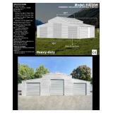 42FT x 30FT Metal Storage Shed - Model # K4230W