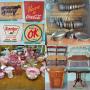 Cast iron, Knives, Fenton, Nascar, Furniture and more! 