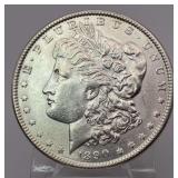 1890 Morgan Silver Dollar UNC
