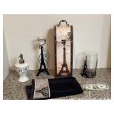 Lot of Paris Themed Decor