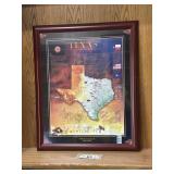 Texas Legacy Picture -  Framed Behind Glass