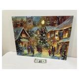 Snowy Christmas Scene Picture