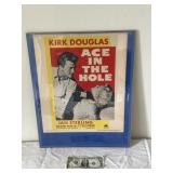 Vtg. 'Ace In The Hole' Kirk Douglas Movie Poster