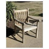 Outdoor Wood Chair #2