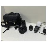 Canon Digital EOS Rebel T2i Camera W/ Extras