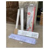 3 Flouresent & LED Shop Lights - One NEW w Crack