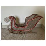 Christmas Lighted Sleigh - Works