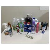 Mixed Lot of Cleaning Chemicals, Etc